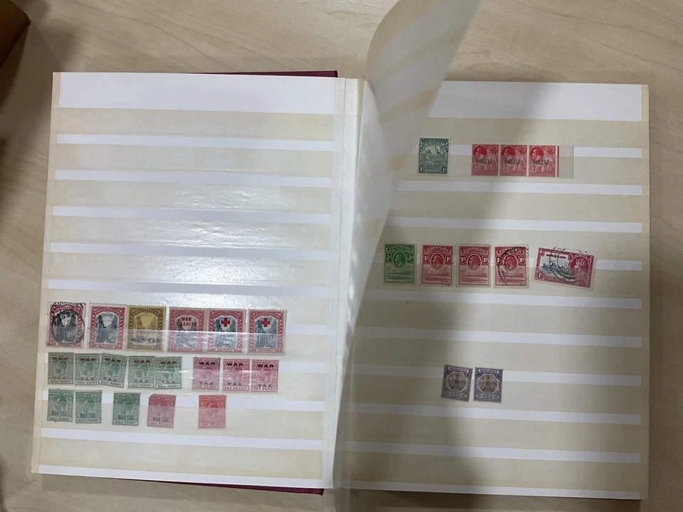 Commonwealth stamps. Mint/used. In old stock book C/11 - Image 3 of 4