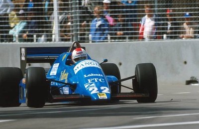 Allen Berg Osella FA1F DNF Australian GP Adelaide 26 October 1986 Old Photo