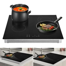 6800W Portable Induction Cooktop Countertop Four Cooker Burner Stove Hot Plate