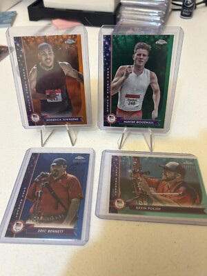 2024 Topps Chrome US Olympics Colored Lot   