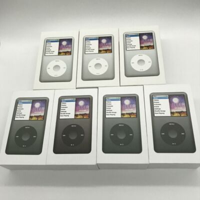 New Apple iPod Classic 7th Gen Silver/Gray/Red(256/512GB/1TB/2TB