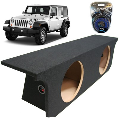 jeep wrangler unlimited subwoofer box