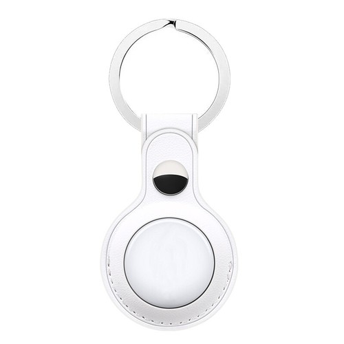 AirTag Case For Apple Air Tag Cover Tracker PU LEATHER Car Key Chain Ring Holder - Zdjęcie 18 z 27