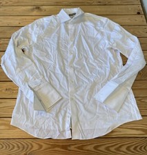 Michael Kors Men s Button up dress shirt size 16.5 White Dd