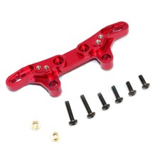 NEW GPM Alum Front/Rear Damper Plate Red Tamiya TT-02 FREE US SHIP