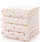 Baby Blanket Soft Gauze Pure Cotton Blanket Throws Thin For Summer 39x39 In New