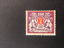 Germany POLAND DANZIG 1923 INFLATION ISSUE,  250 Mark  MNH /s9 #126