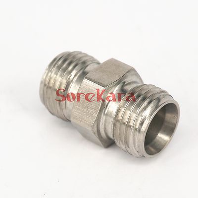 M16x1.5mm to M16x1.5mm Male 304 Stainless Steel Pipe Fitting Connector Adapter