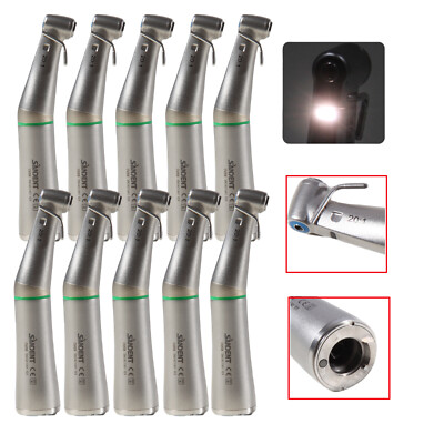 1-10 PCS SANDENT Dental Implant 20:1 Reduction LED Contra Angle Handpiece po