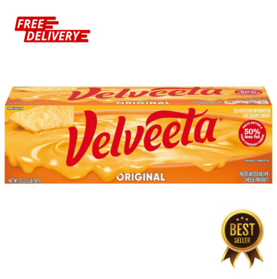 Velveeta Original Cheese Product - 32 oz Block, Pasteurized Recipe, Classic Size