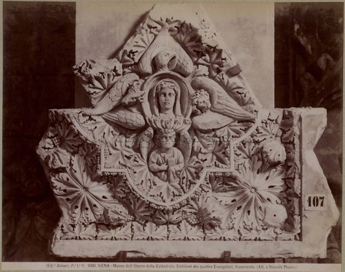Photo Albuminée Ancienne - Sienne (Italie) - Porte - Vers 1880 - Occasion