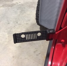 USA Made Billet AL Custom Jeep JK-JL-Gladiator door hinge Foot rests Footpegs
