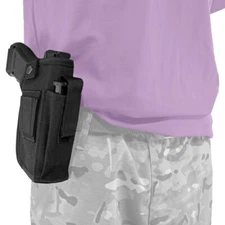 Tactical IWB OWB Gun Holster Fits Pistol with Laser or Light for Concealed Carry