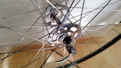 Paire De Roues Campagnolo Vintage - Jantes Mavic Match2 36 Rayons