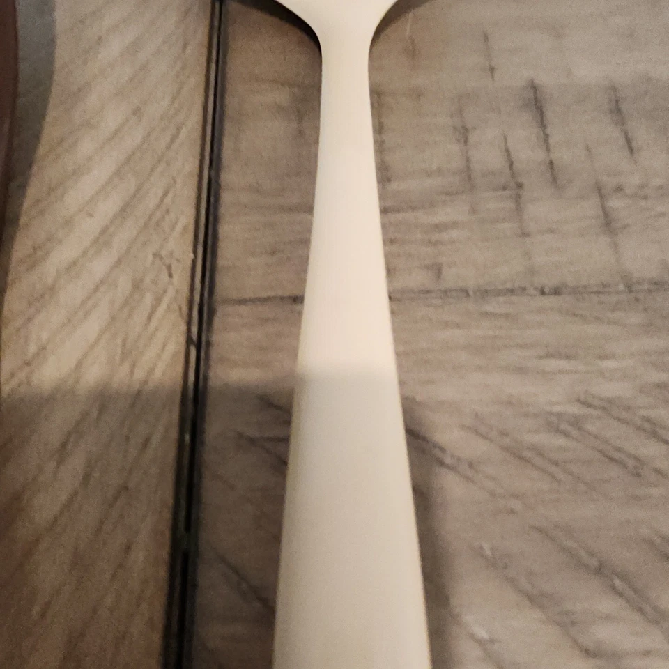 Cucharón de melamina Rosti #2825 beige espátula marrón utensilio de cocina vintage Dinamarca Foto 3 de 4