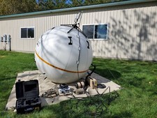 Cubic Gatr 1.8m Satellite Uplink With Inflatable Flyaway Antenna Satcom