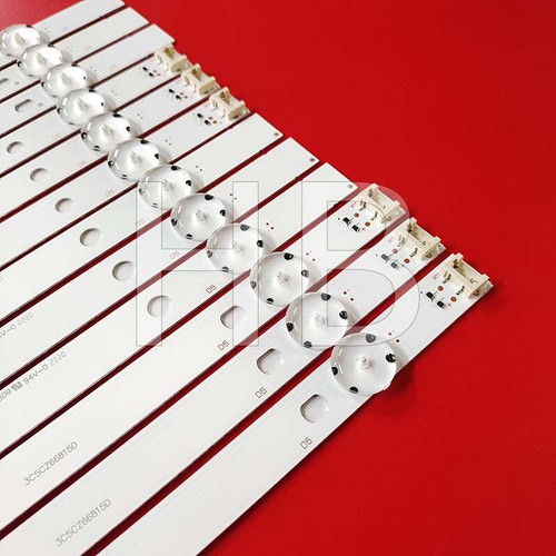 LG 65UJ6300-UA 65UJ5500-UA EAV63673007 65UJ63 UHD Full Set LED Strips (12) - Picture 3 of 7