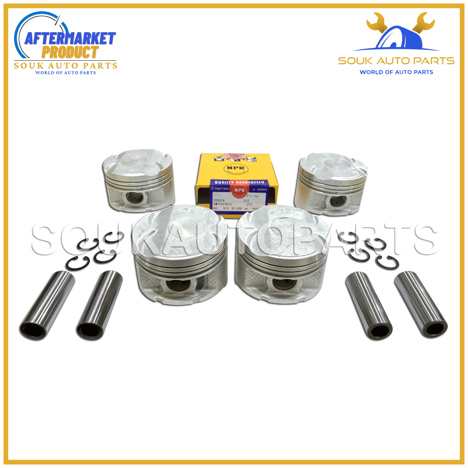 PISTON & RING SET 2ZZGE 82mm For Toyota COROLLA TS CELICA MATRIX LOTUS