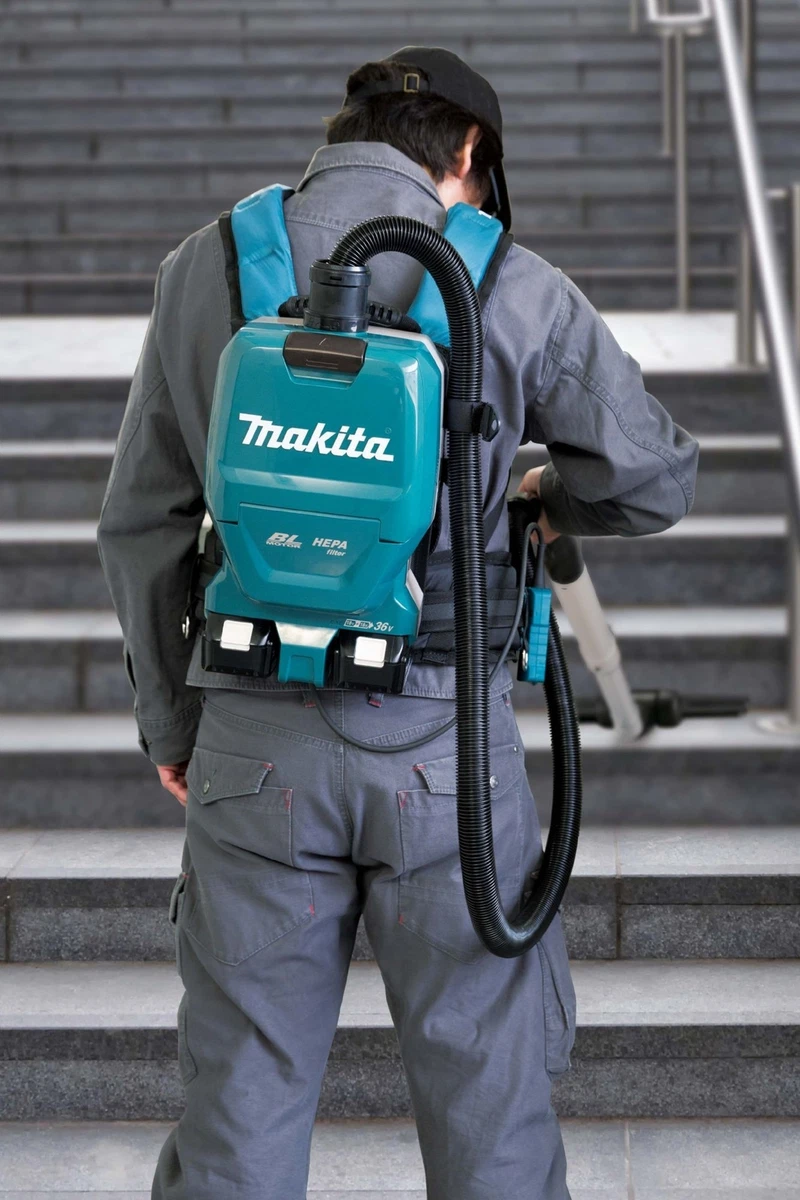 Makita backpack vacuum deals
