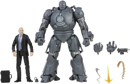 PAQUETE DE 6" 2 HASBRO MARVEL LEGENDS THE INFINITY SAGA OBADIAH STANE AND IRON MONGER - Imagen 3 de 10