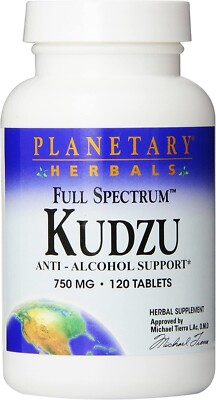 Planetary Herbals Full Spectrum Kudzu Tablets, 240 Count