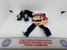 Vintage 1988 Nintendo Super Mario Suspenders With The Original Hang Tag