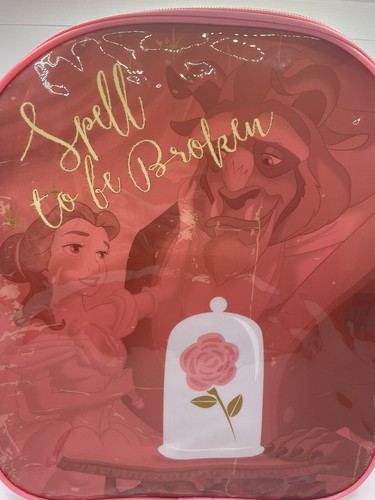 Disney Princess Beauty & The Beast Backpack Rucksack Spell to Be Broken Bag - Picture 3 of 7