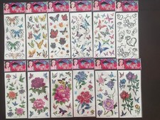 12 Pcs/Set Temporary Tattoo Sticker Waterproof Fake Tatoo Body Art Butterfly 5