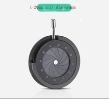 1-20mm with mount Microscope Concentrator Adjustable Iris Diaphragm Aperture