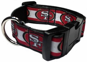 49ers dog collar