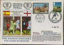 Sevilla v Manchester City 5th November 2015 First Day Cover