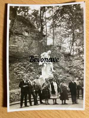 Foto Weimar Shakespeare Denkmal Ruine im Park an der Ilm 1928 original
