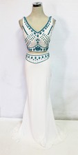 WINDSOR White 2 Pieces Prom Party Evening Gown L - $250 NWT
