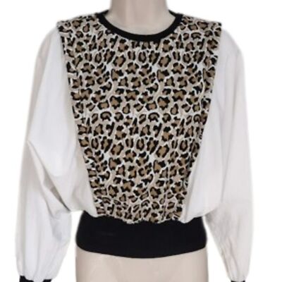 Topshop Leopard Print Cardigan NWT Topshop Leopard Print Short