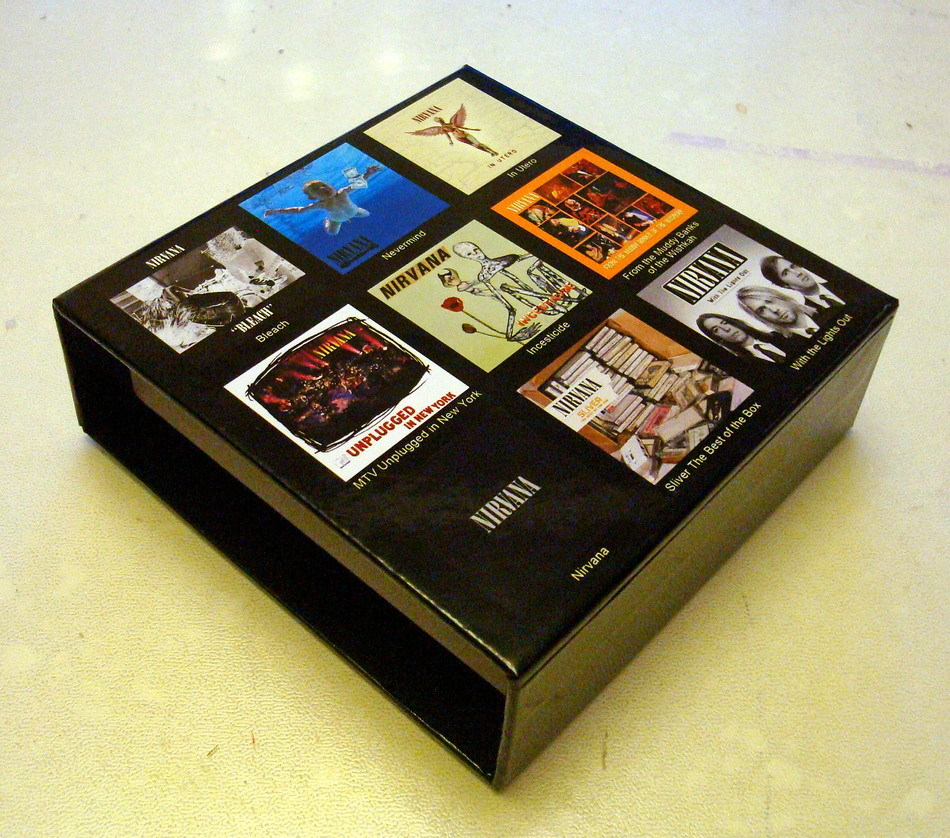 Nirvana Nevermind PROMO EMPTY BOX for mini lp cd Free
