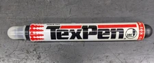 Mark-Tex TexPen Black Industrial Paint Marker 84251 Permanent Weatherproof USA