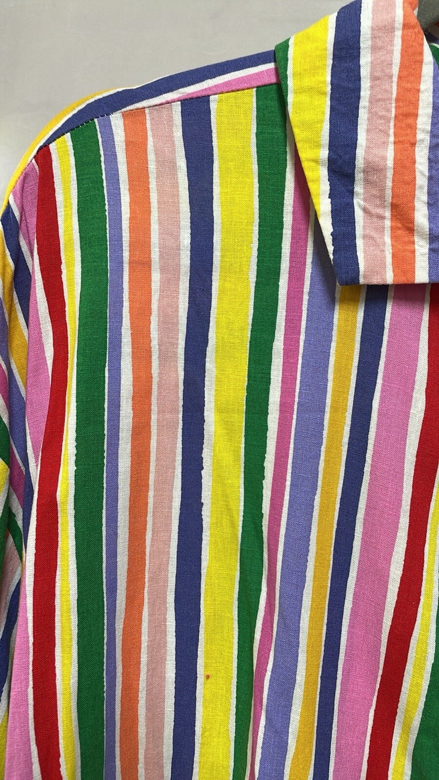 Eloquii Elements Striped Shirt Button Front Brigh… - image 6