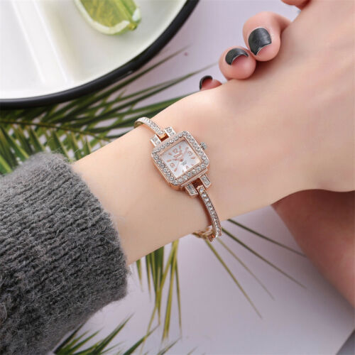 Women's Individual Alloy Quartz Watch Ladies Analogue Diamond Luxury Wrist Watch - Picture 1 of 12