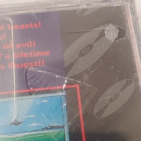 Dungeon Master Theron's Quest TurboGrafx-CD 1993 New Torn Shrink Cracked Case