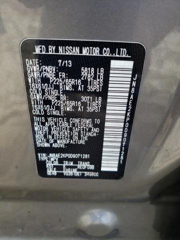 2013 Nissan Quest 3.5L V6 Engine Complete Assembly - 133K Miles, Runs Good