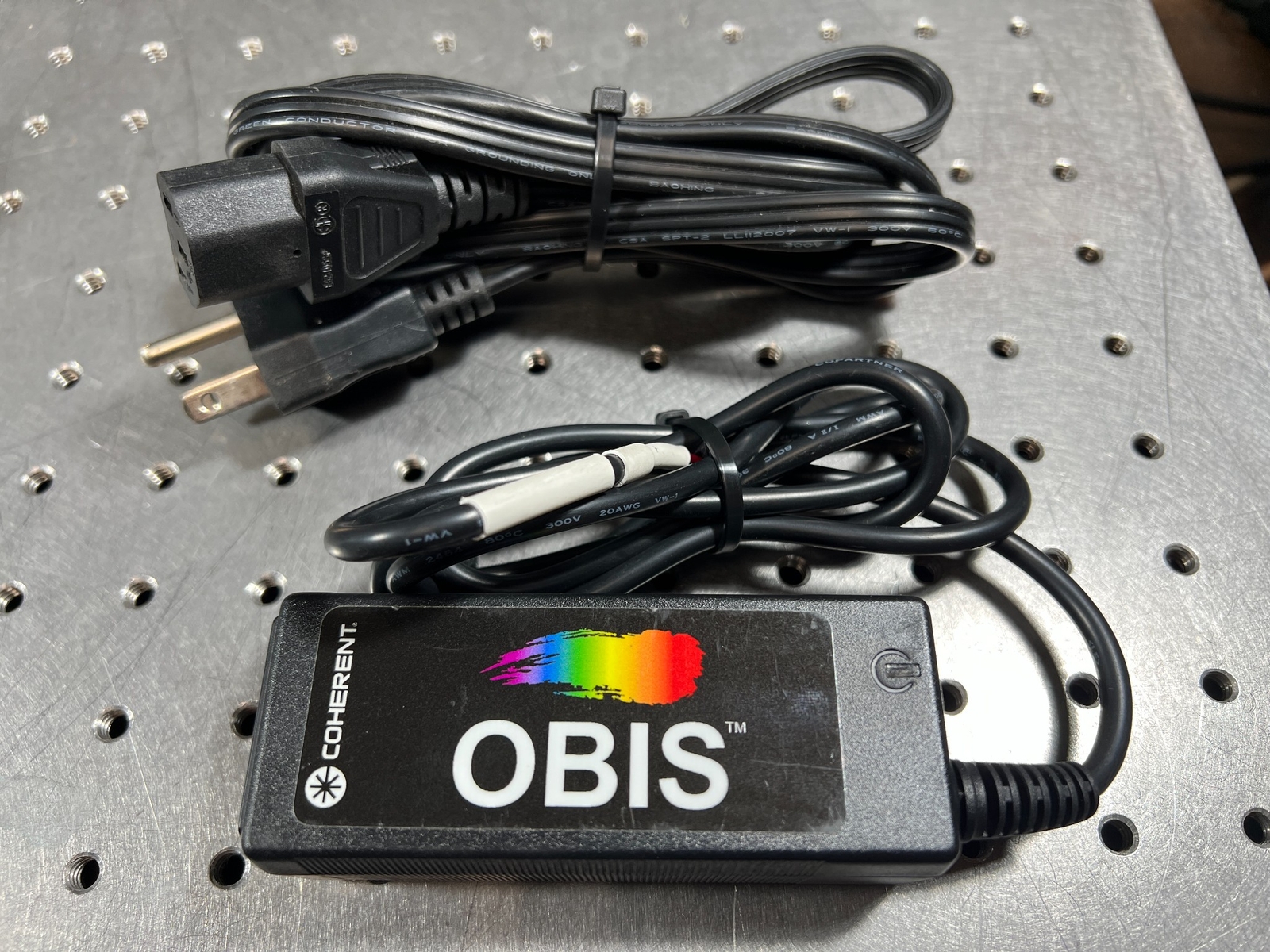 NOS Coherent OBIS LX 640-40C Laser 640nm 40mW w/Heatsink, Power Supply, Warranty