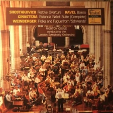 SDG 301 Shostakovich / Ravel / Ginastera / Weinbefrger / Gould / LSO