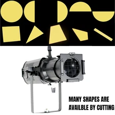 BECEN 200W Profile LED LEKO Spot Light Warm White 3200k/19° RA95 Audio Theater