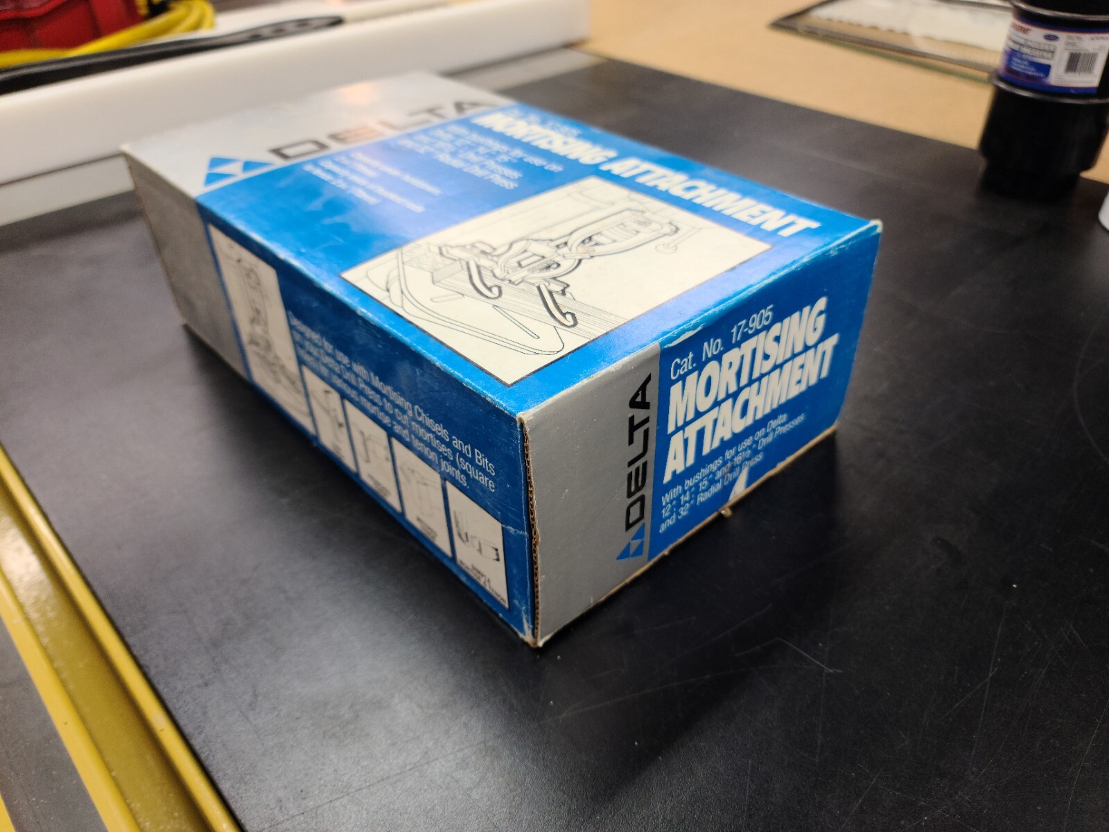 Delta Drill Press Mortising Attachment 17905 New In Box eBay