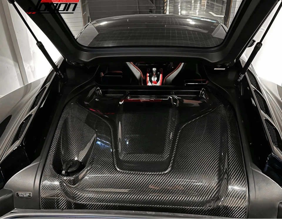 Real Carbon Engine Bay Cover For Lotus Emira Sports Convertible AT i4 2023-2024 - Image 2 of 4