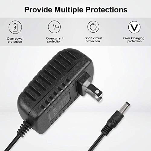 AC Adapter Charger for OnTel Air Hawk Max/Pro Automatic Cordless Tire