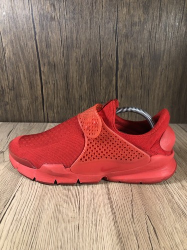 Nike Sock Dart Triple Red Sneaker UK Größe 8 Freizeit leicht EUR 42,5 US 9 - Bild 5 von 13