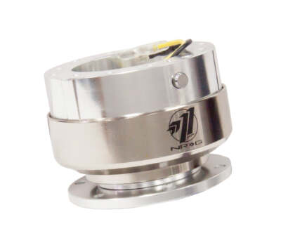 NRG SRK-200SSL Steering Wheel Quick Release Gen 2.0 [Silver/Brushed Ring]