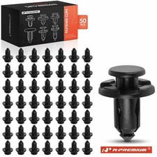 A-premium 50x 10mm Push-type Reainter Fasteners Fender Grille Clips For Subaru A-premium 50x 10mm Push-type Reainter Fasteners Fender Grille Clips For Subaru