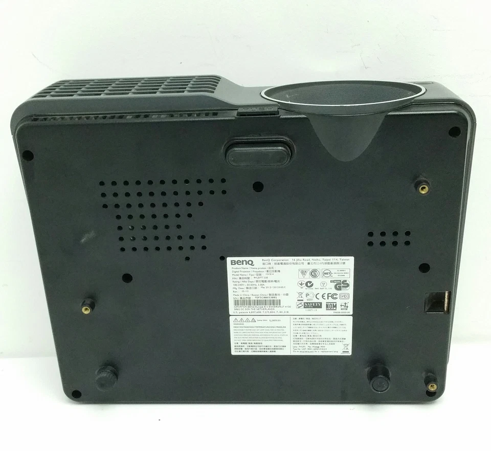 BenQ MX514 HDMI VGA Digital Projector w 5633 Lamp Hours Used - Image 4 of 4